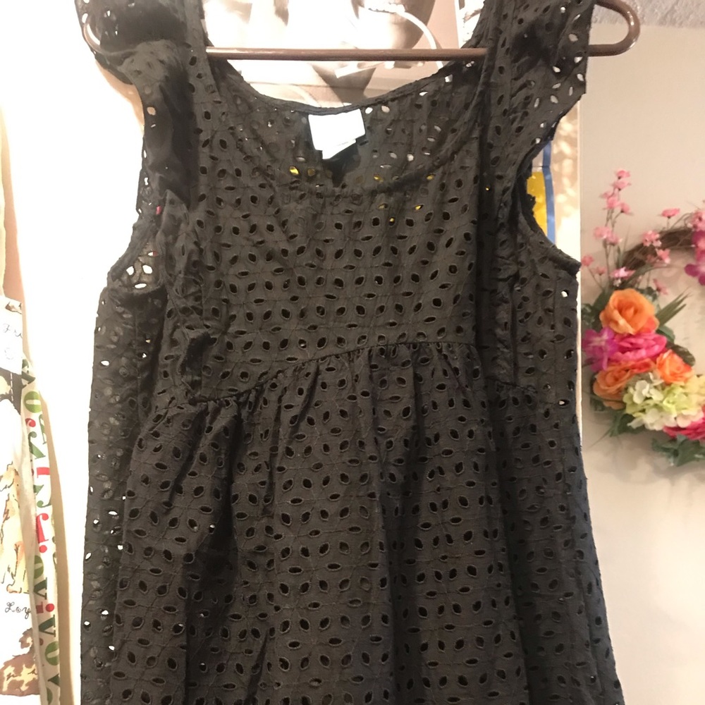 Kimchi & Blue eyelet tank